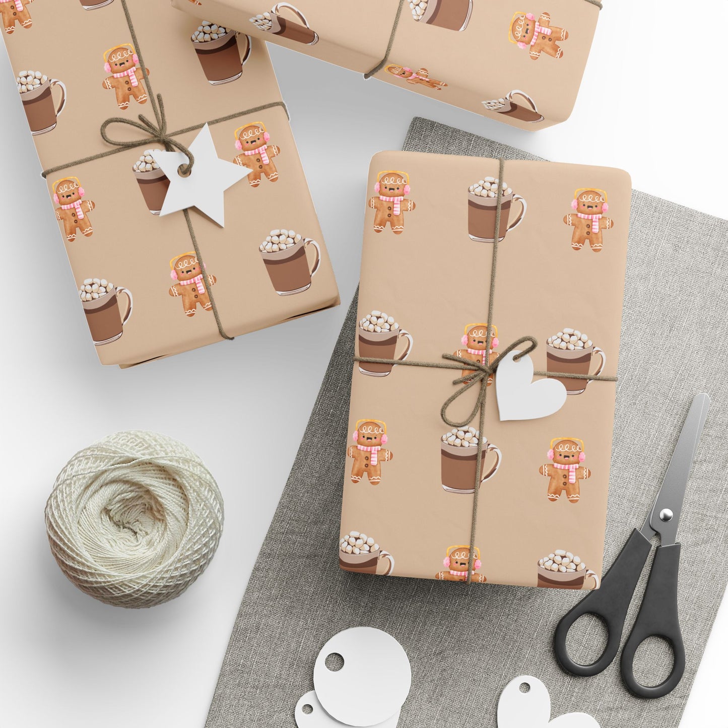 Cookies and Hot Cocoa Wrapping Paper