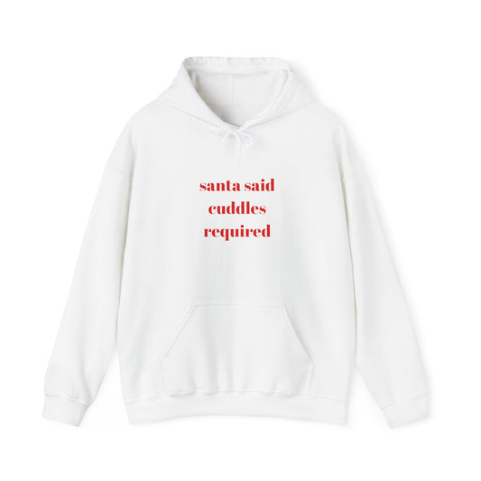 'Cuddles Required' Hoodie