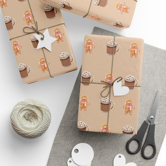 Cookies and Hot Cocoa Wrapping Paper