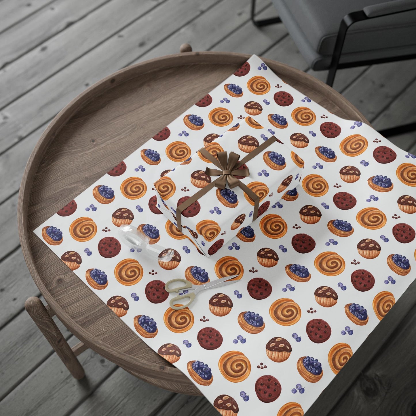 Cinnamon Rolls Wrapping Paper