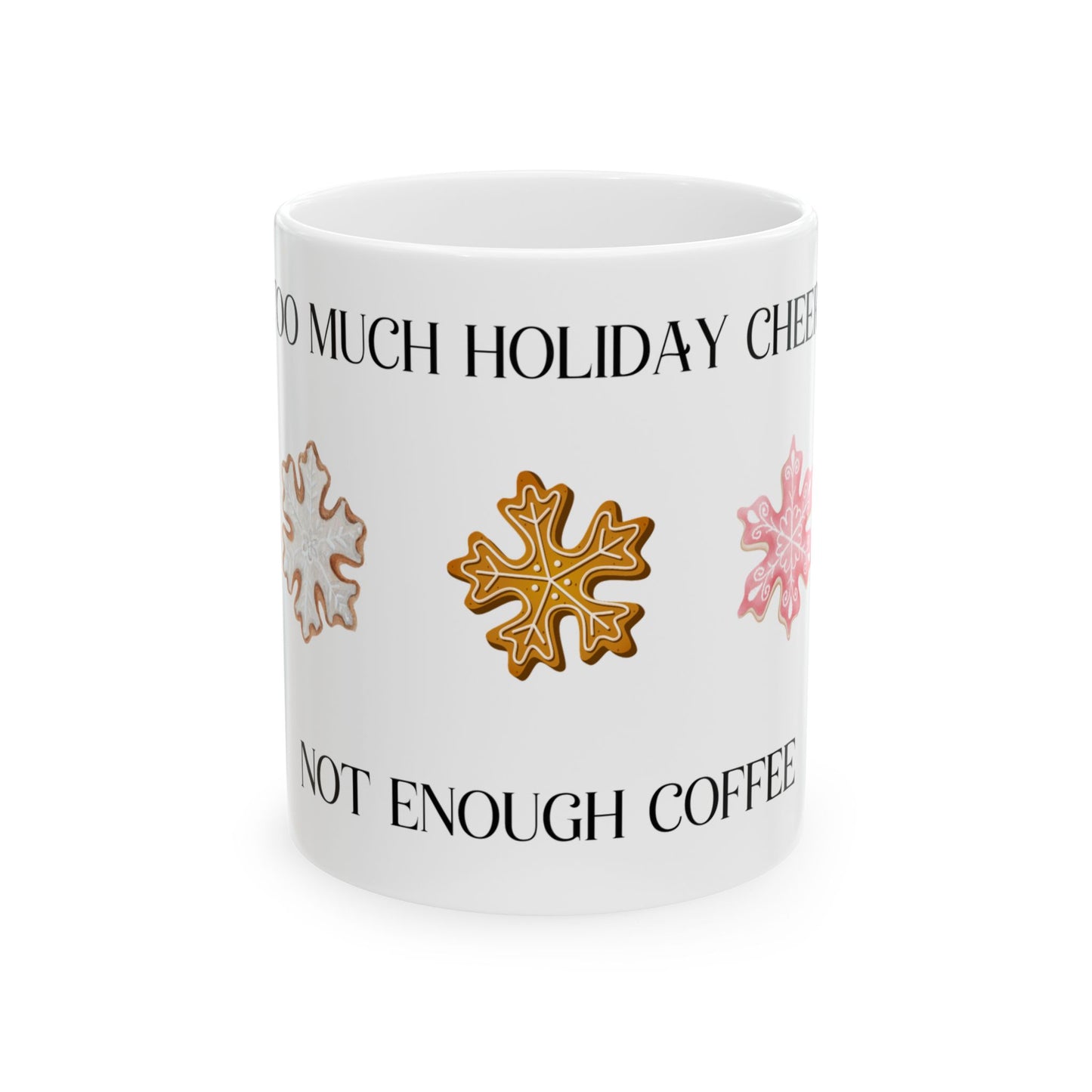 'Not Enough Coffee' Ceramic Mug